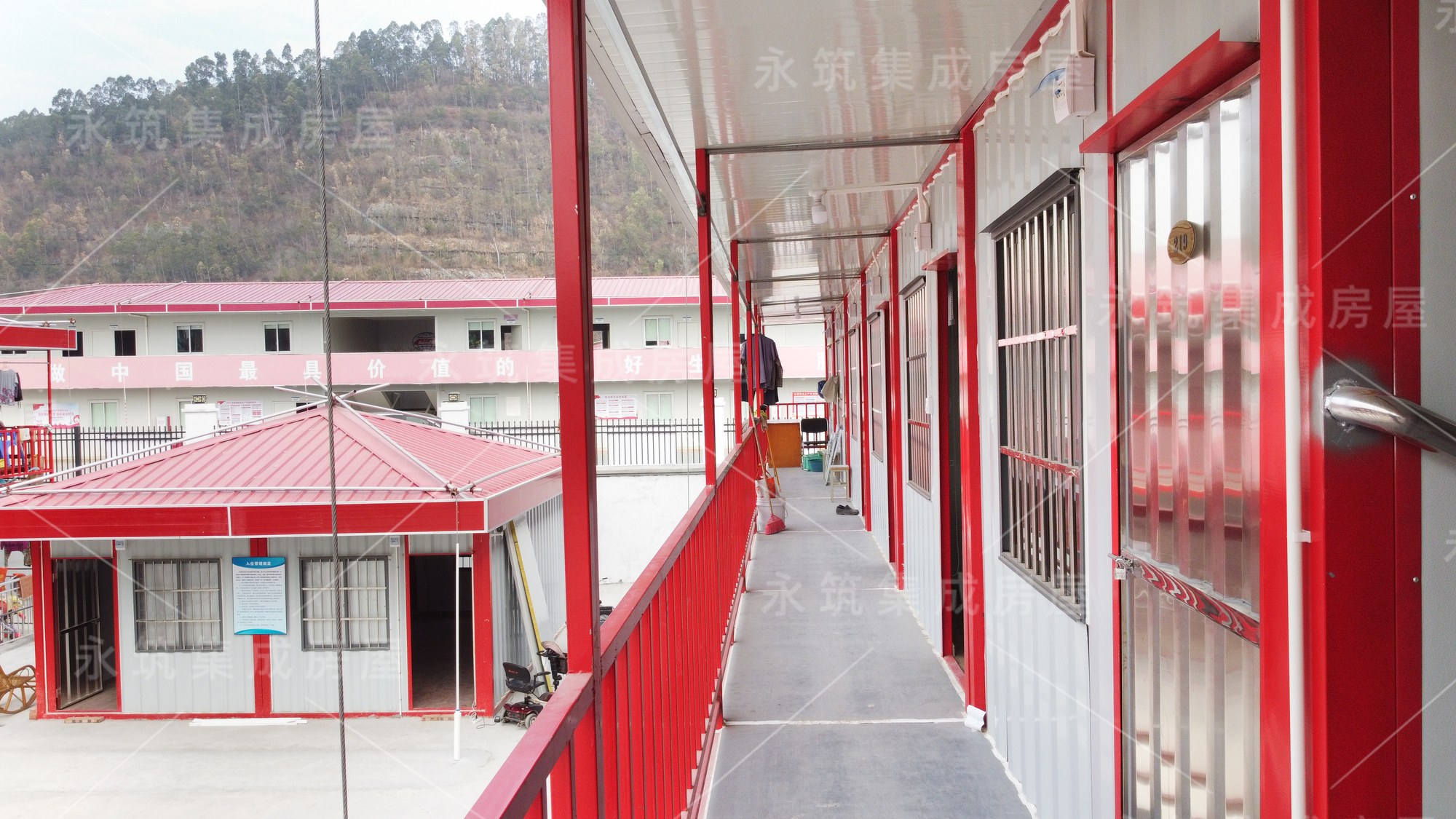 模块化建筑整体外观（示意图）