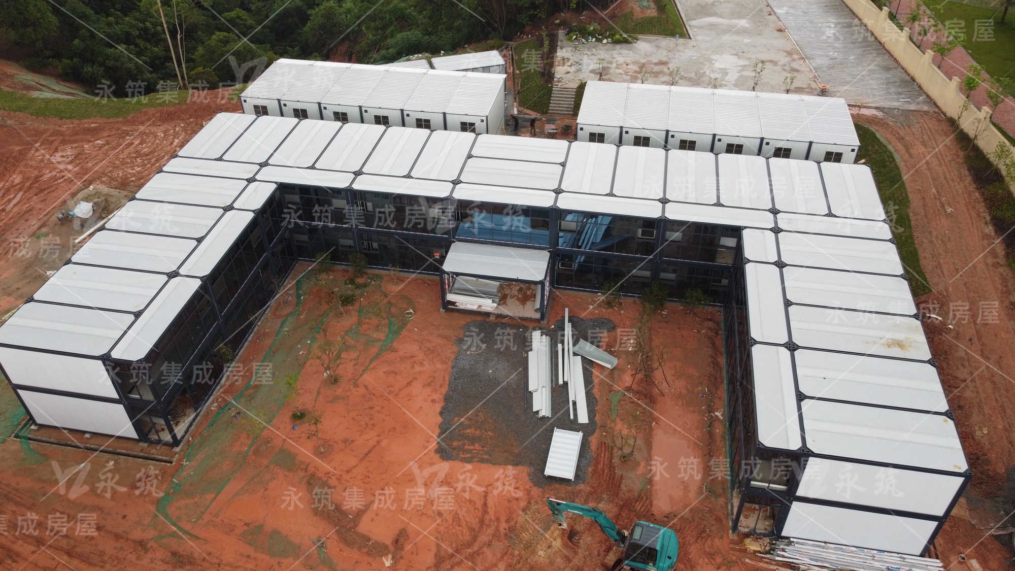 模块化建筑外观（示意图）