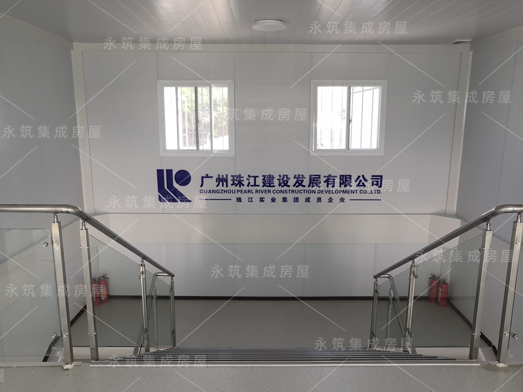 营地模块阵列俯瞰（示意图）